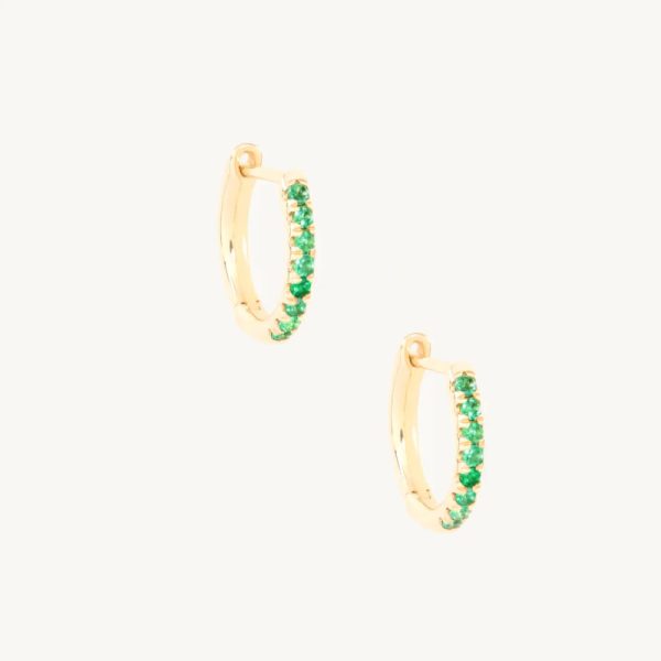 Emerald Fairy Light Hoop (single)